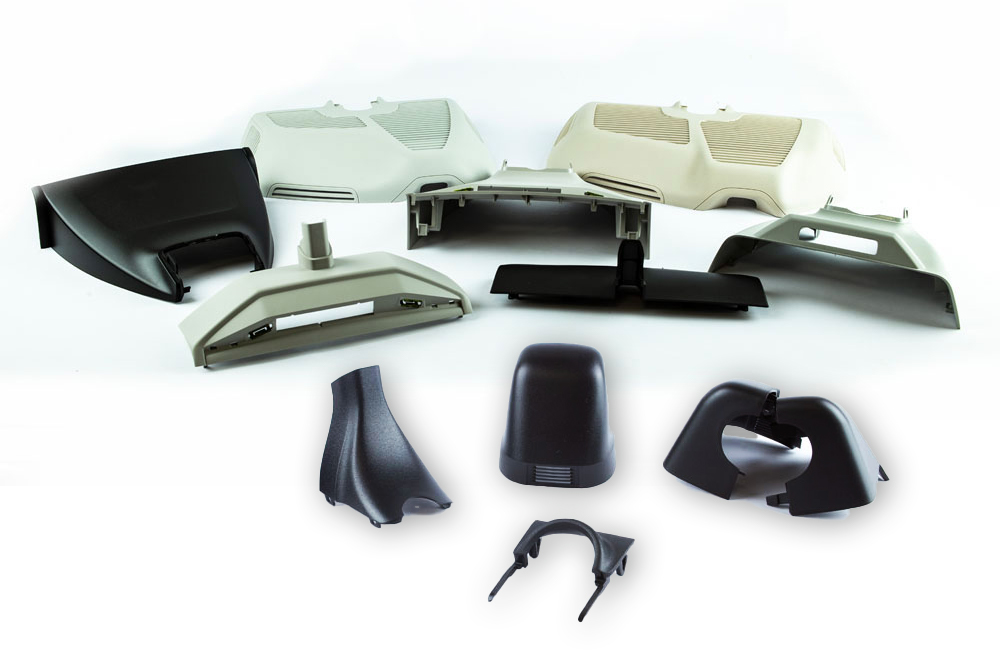 Rivestimento varie parti interno abitacolo auto